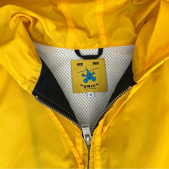 UNIF Yellow Hooded Jacket - Picture 3 of 5